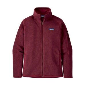 Patagonia Better Sweater Women’s ZipUp- Burgundy